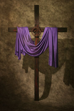 Draped Cross