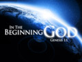 In the Beginning God