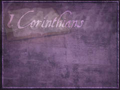 Book of 1 Corinthians