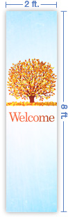 2x8 Vertical Banner