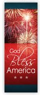 Church Banner of Fireworks