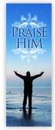 Church Banner of Praise Him - The Sea