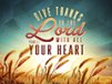 Church Banner of Thankful Heart